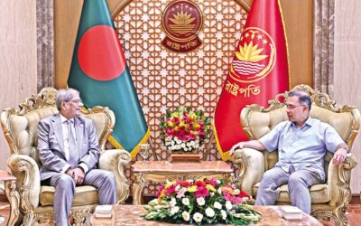 首相が大統領と会談