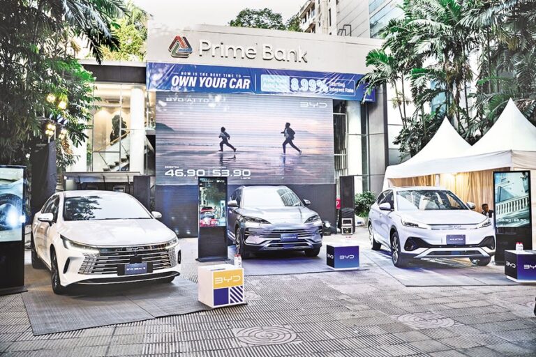 プライム銀行とBYDバングラデシュが独占的な自動車フェスティバルを開催