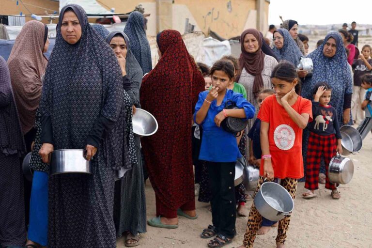 世界食糧計画、ガザ地区のパレスチナ人50万人への援助を削減