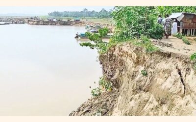 クシヤラ、パドマの浸食により、ハビガンジ、スナムガンジ、クシュティアで巨額の損失が発生